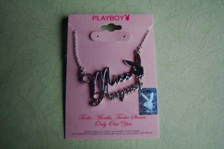 Miss september playboy necklace hotsell